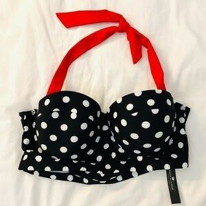 𝅺UNIQUE & Classic Swim  Bikini Top Swimsuit 5XL NWT